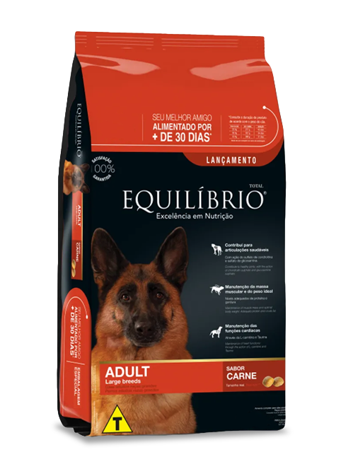 Equilibrio - Razas Grandes - Carne - Canino Adulto (12kg)