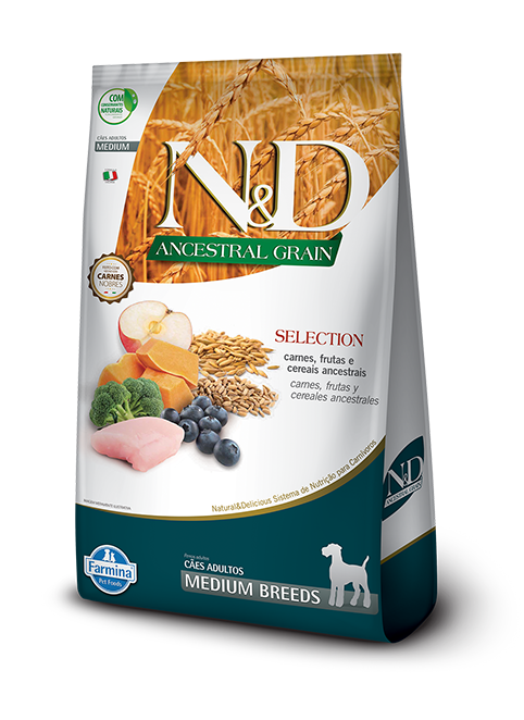 N&D Ancestral Selection - Canine Adulto Mediano (15kg)