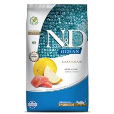 N&D Ocean - Salmon y Melon - Feline Adulto Castrado (1.5kg)
