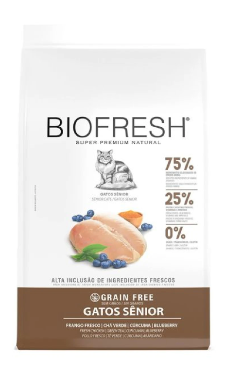 BIOFRESH: Felinos Senior - Pollo (7.5kg)