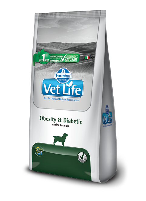VetLife - Formula Canina - Obesos y Diabeticos  (10.1kg)