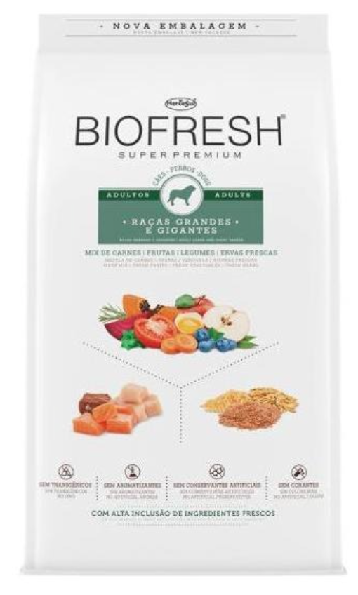 BIOFRESH: Caninos Adultos - Razas Grandes y Gigantes (15kg)