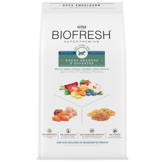 BIOFRESH: Caninos Cachorros – Razas Grandes y Gigantes (3kg)