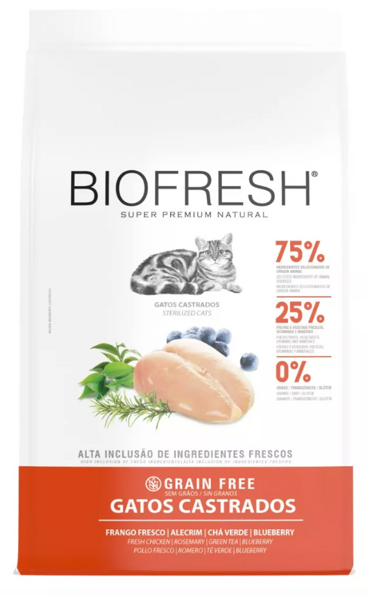 BIOFRESH: Felinos Castrados - Pollo (1.5kg)