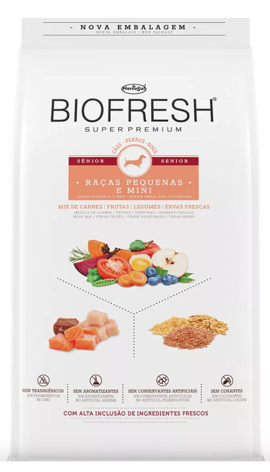 BIOFRESH: Caninos Senior - Razas Pequeñas y Mini (3kg)